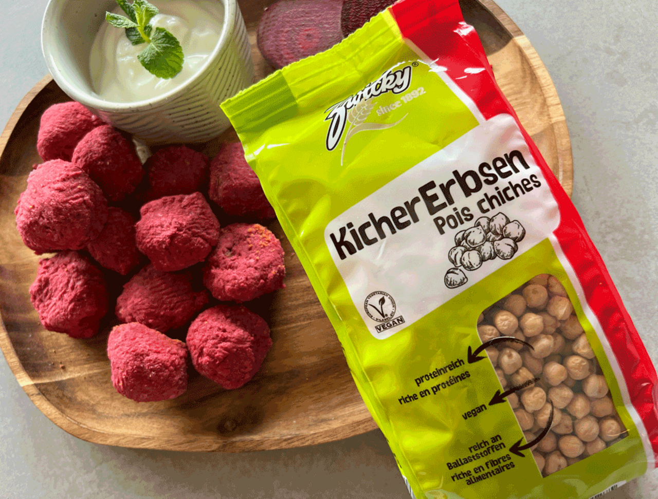 Rezept Falafel mit Randen