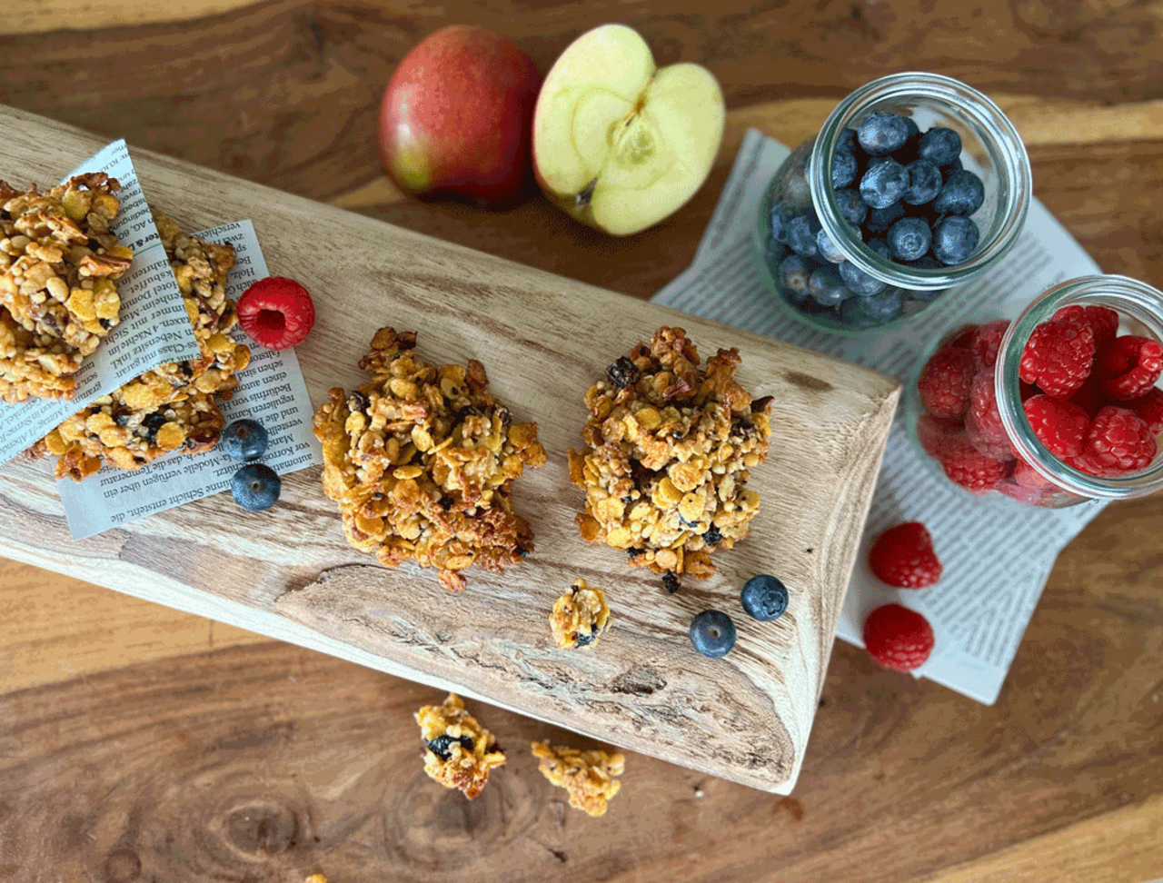 Glutenfreie Müsli Kekse