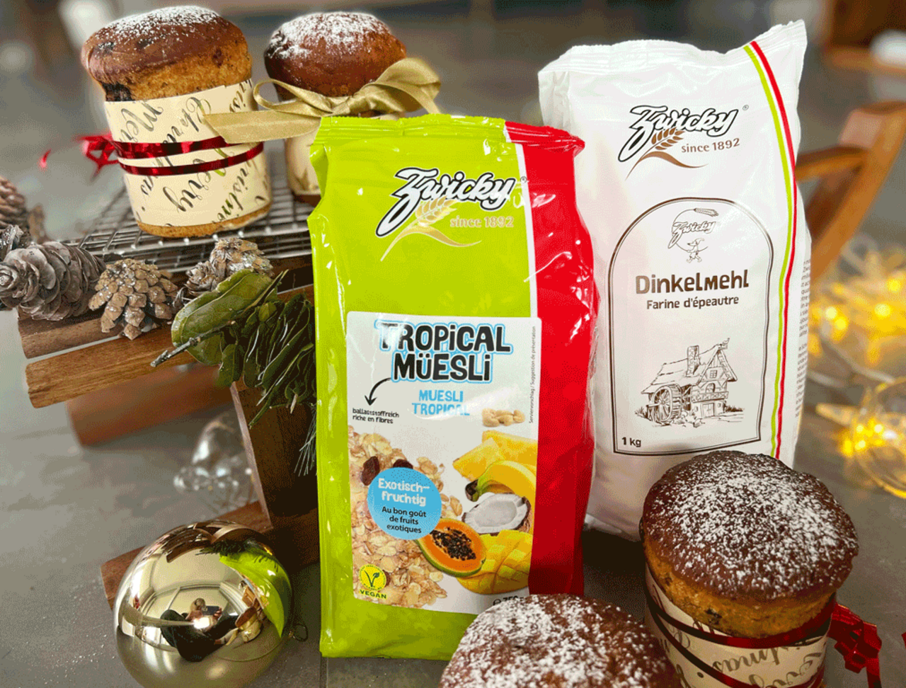 Weihnachtsgebäck Panettone